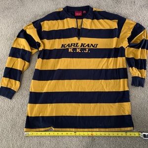 Vintage Karl Kani stripe xxl 2xl long sleeve shirt